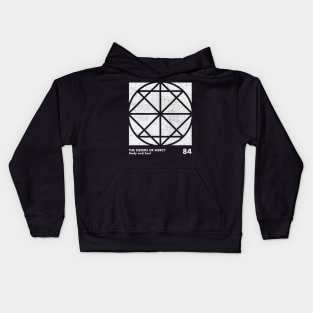 Sisters Of Mercy / Body & Soul / Minimal Graphic Design Tribute Kids Hoodie